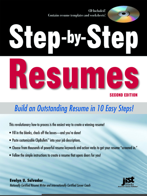 Title details for Step-by-Step Resumes by Evelyn U Salvador - Available